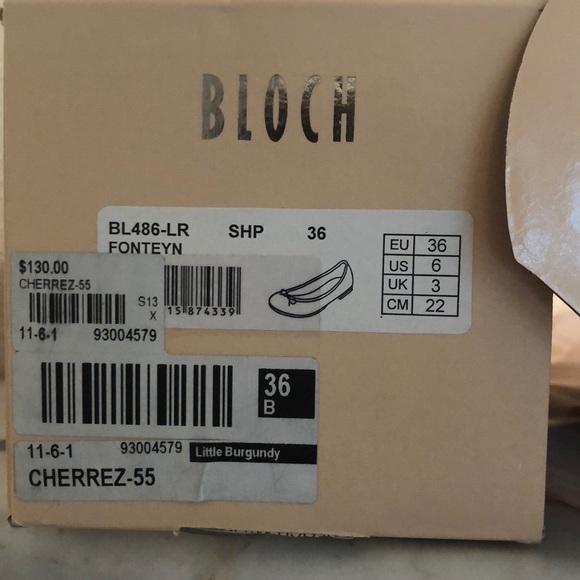 SOLD Bloch Pearl Pink Ballet Flats - Picture 2 of 7